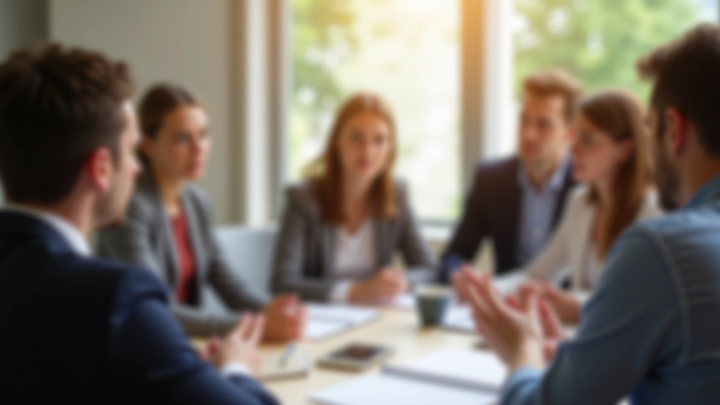 Persone che partecipano a un laboratorio di intelligenza emotiva con facilitatori esperti in un ambiente moderno